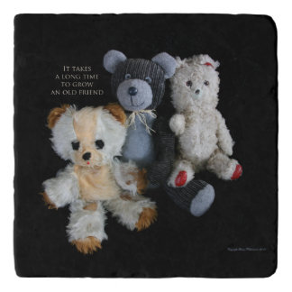 Growing old friends trivet