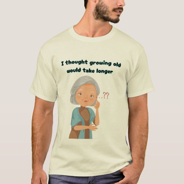  Growing old Men's Basic T-Shirt (Front)
