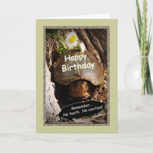 Growing Older Birthday Card