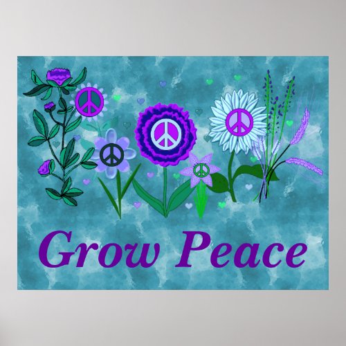 Growing Peace Poster