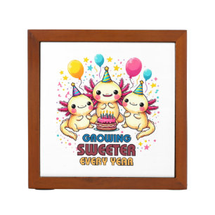 Growing Sweeter with Every Year  Desk Organizer