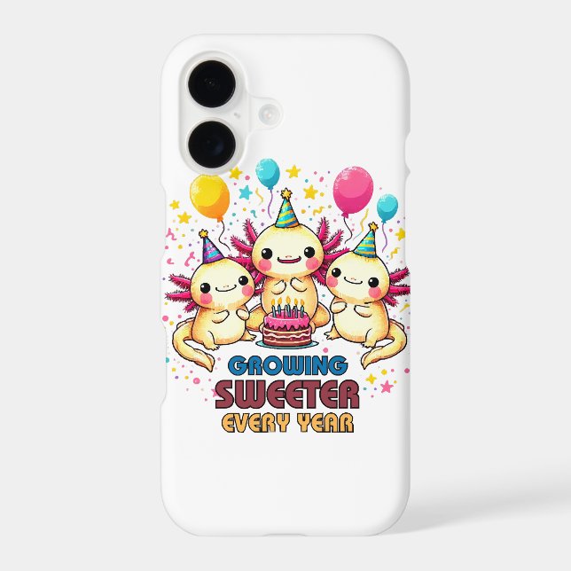 Growing Sweeter with Every Year  Iphone Case (Back)