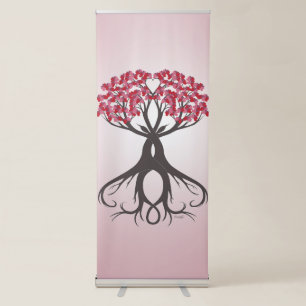 Growing Together with Love Retractable Banner