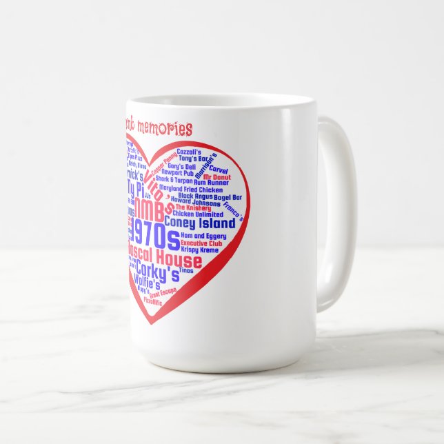 growing up in nmb in the 1960s, 1970s, 1980s coffee mug (Front Right)