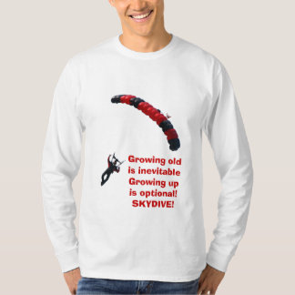 Growing up is optional - Long T-Shirt