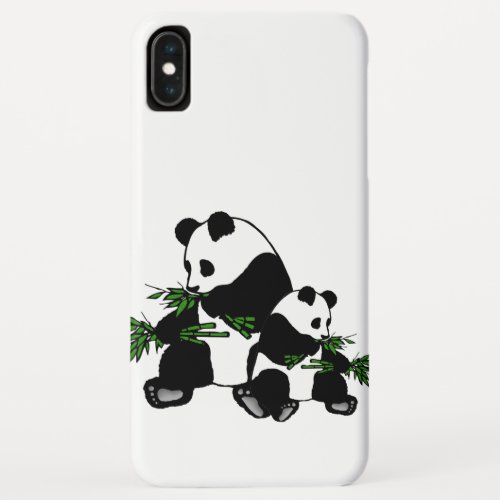 Growing Up Panda iPhone XS Max Case
