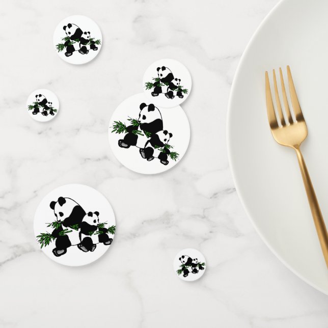 Growing Up Panda Confetti (Group)