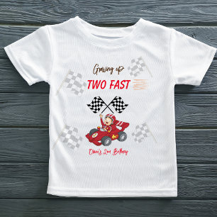 Growing up two fast 2nd Birthday  Baby T-Shirt