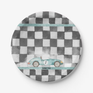 Growing Up Two Fast 2nd Birthday Paper Plates