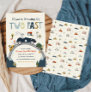 Growing Up Two Fast Cars Birthday Invitation
