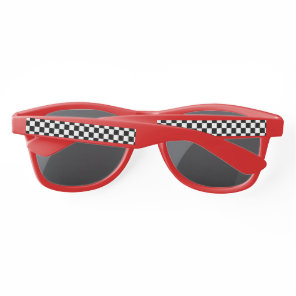 Growing UP TWO Fast Race Car Boy 2nd Birthday Sunglasses