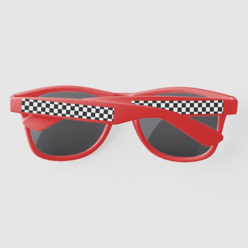 Growing UP TWO Fast Race Car Boy 2nd Birthday Sunglasses