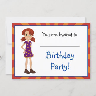 Growing up with Abbey and Sam Invitation