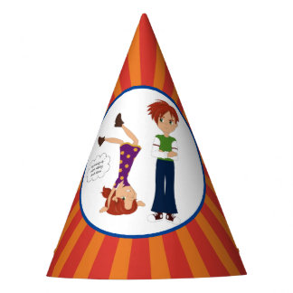 Growing up with Abbey and Sam Party Hat