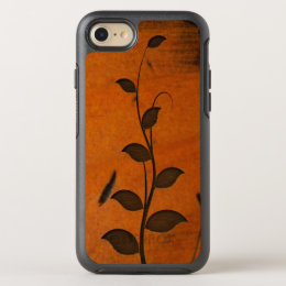 Growing Vine on Baltic Pine Faux Wood Photo Print OtterBox Symmetry iPhone 8/7 Case