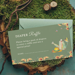 Growing with Love Diaper Raffle Enclosure Card