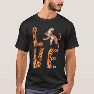 Growling Bengal Tiger African Safari Wildlife Anim T-Shirt