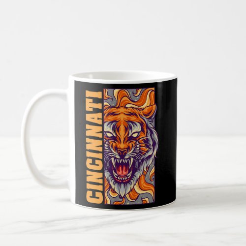 Growling Bengal Tiger Coffee Mug