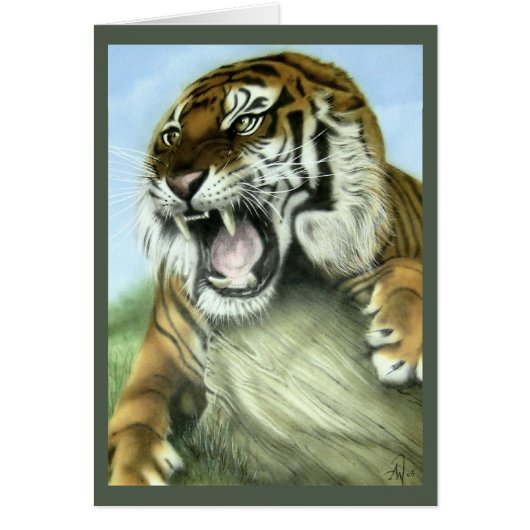 Growling Tiger Cards (Front)