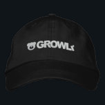 GROWLr Adjustable Hat<br><div class="desc">Create your own personalized GROWLr adjustable hat. Customize by selecting your own color and style.</div>