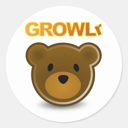 GROWLr Sticker