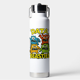 Growly Data Beasties Water Bottle