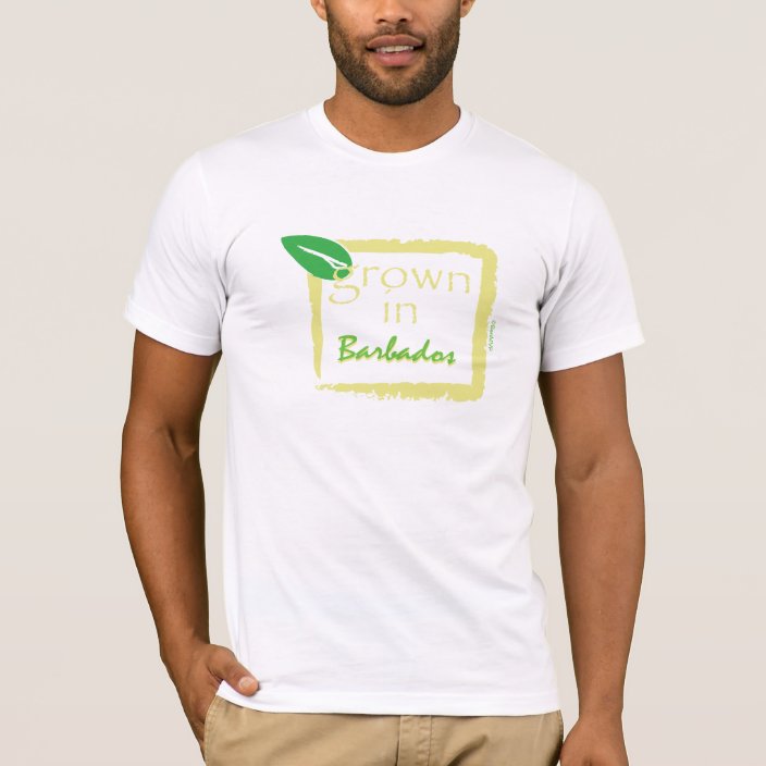 Grown in Barbados Tee Shirt