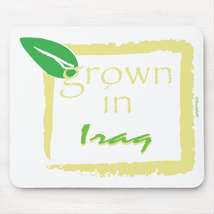 Grown in Iraq Mouse Pad
