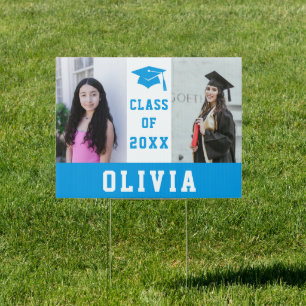 Grown-Up Photos Graduation High School College Sign