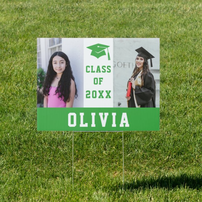 Grown-Up Photos Graduation High School College Sign (Insitu)
