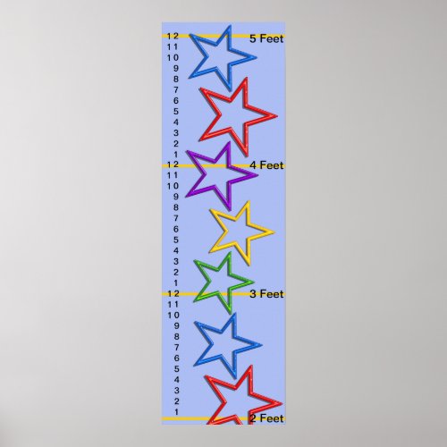 Growth Chart _ Reach for the Stars Measurement