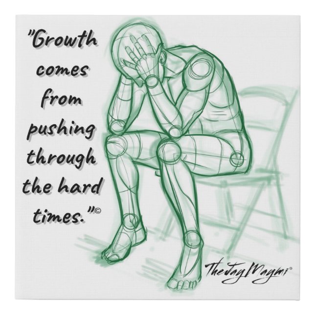 "Growth" Faux Canvas Print (Front)