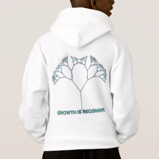 GROWTH_IS_RECURSIVE HOODIE (Back)