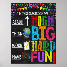 Growth Mindset Classroom Poster