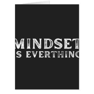 Growth Mindset Entrepreneur Teacher Fitness Motiva Card