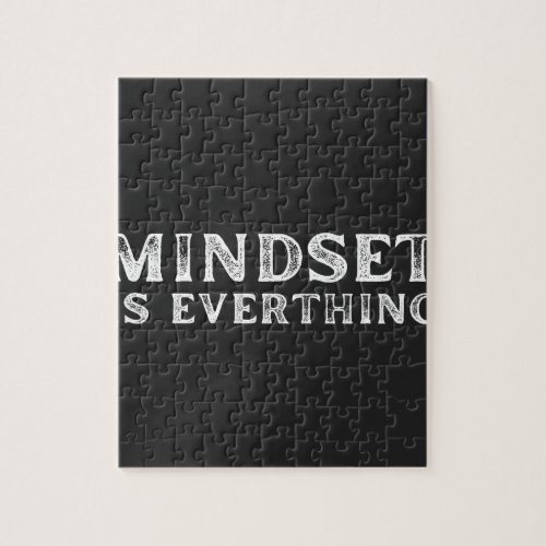 Growth Mindset Entrepreneur Teacher Fitness Motiva Jigsaw Puzzle