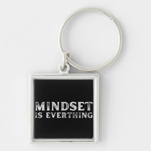 Growth Mindset Entrepreneur Teacher Fitness Motiva Keychain