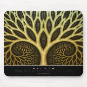 Growth Mouse Pad by creativ82 at Zazzle