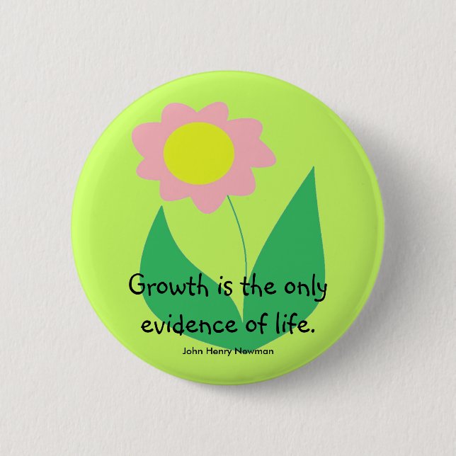 GROWTH PINBACK BUTTON (Front)