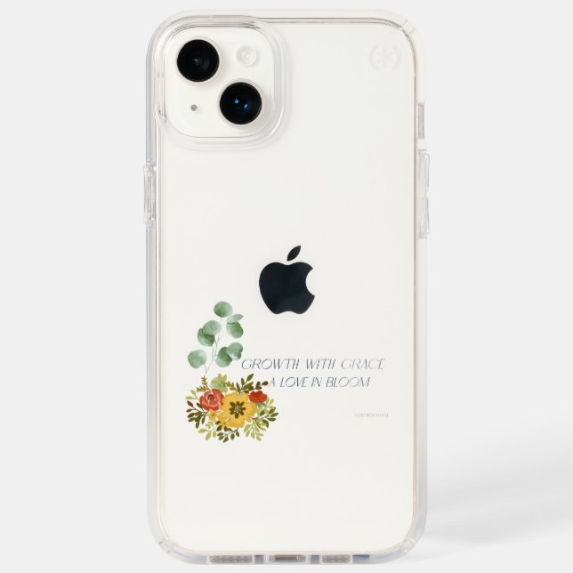 Growth with Grace Floral Speck iPhone Case (Front)
