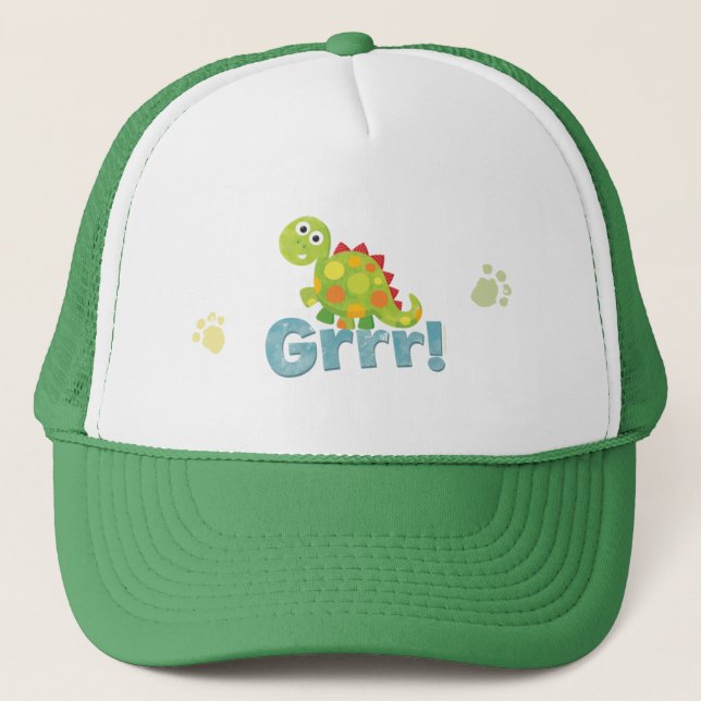 Grrr! Dinosaur Hat (Front)