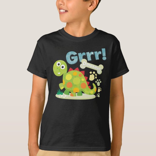 Grrr! Dinosaur T-Shirt (Front)