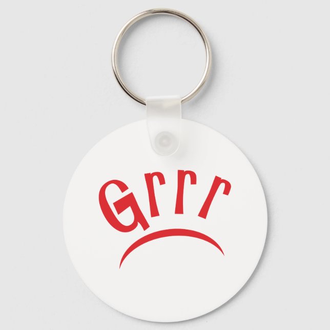 Grrr Keychain (Front)