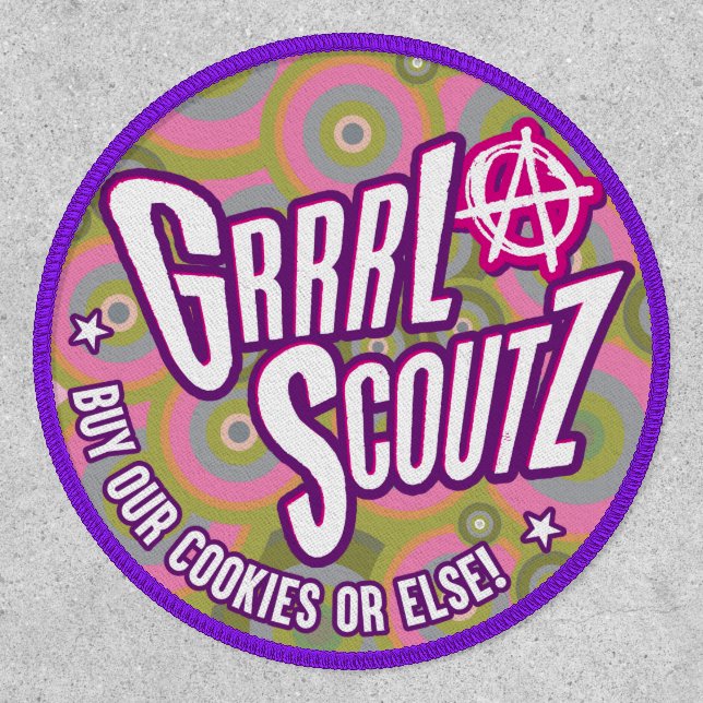 Grrrl Scoutz Patch (Front)