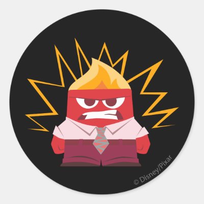 GrrrRRR! Classic Round Sticker