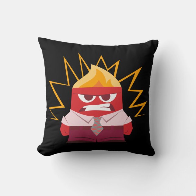 GrrrRRR! Throw Pillow (Front)