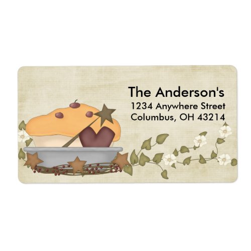 Grubby Candle 3  Address Labels