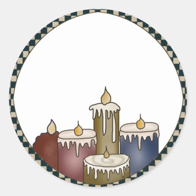 Grubby Candles Blank Stickers (Front)