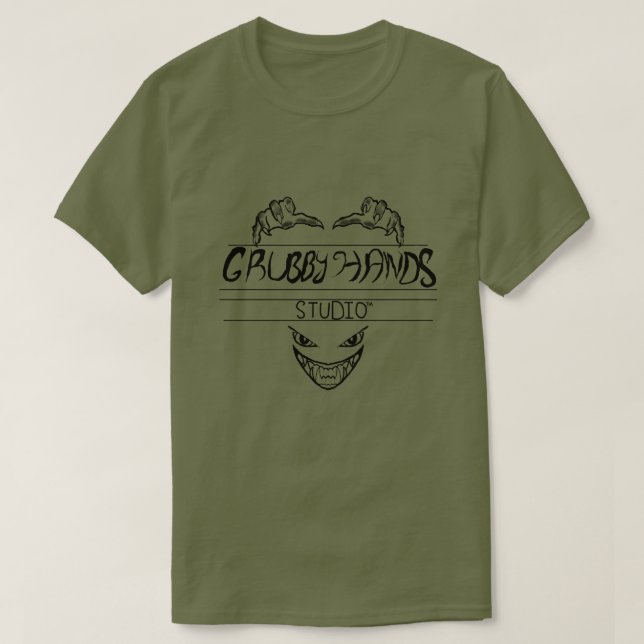 Grubby Hands Studio Goblin Logo T-Shirt (Design Front)