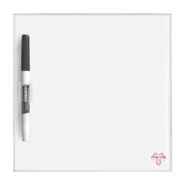 Grubby Hands Studio Logo Swag Dry Erase Board (Front)
